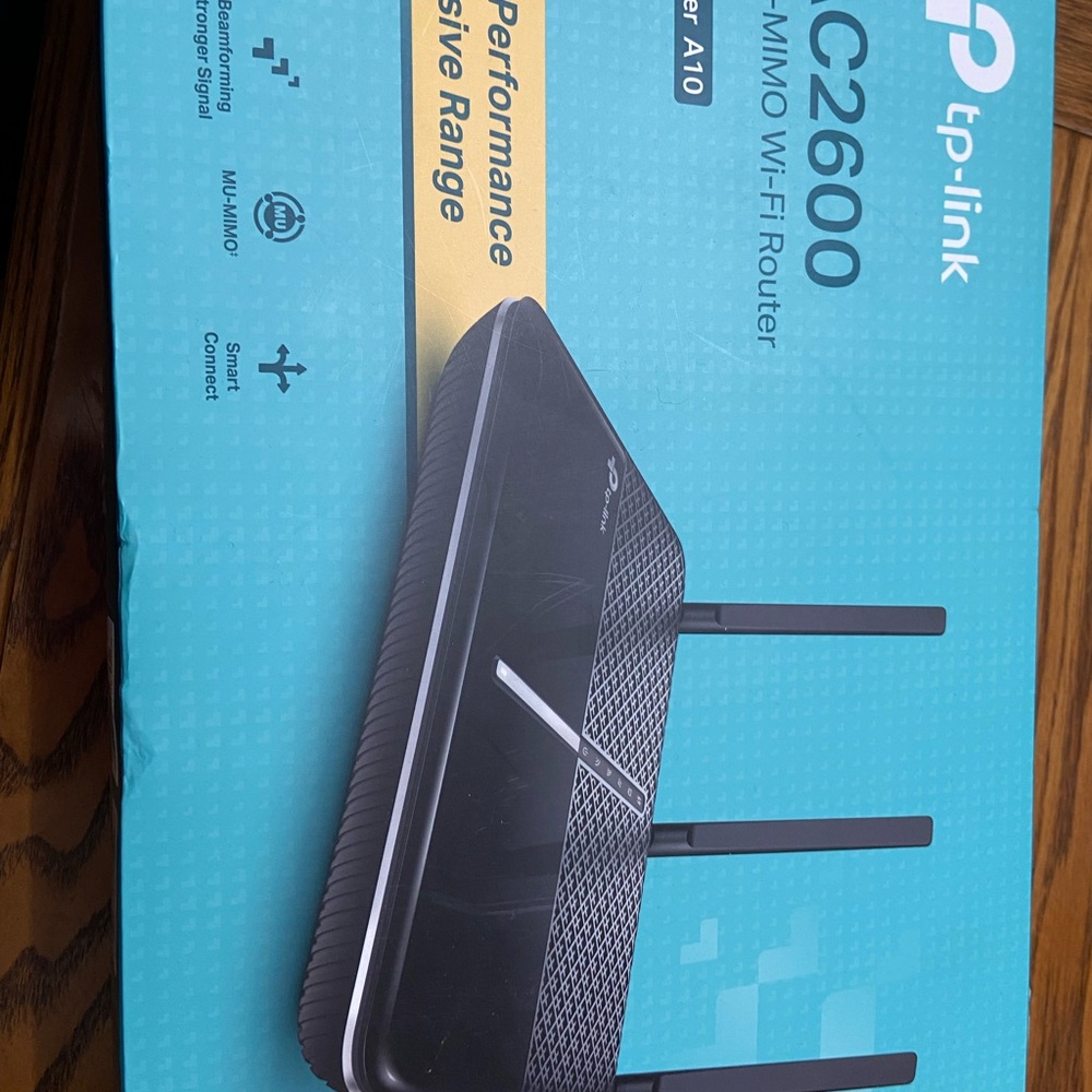 NEW  TP-Link AC2600 MU-MIMO Wi-Fi Router - Black